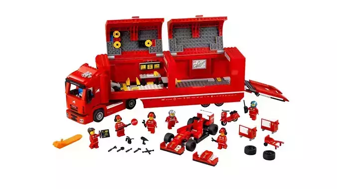 TwindBricks3D - 75913 - F14 T and Scuderia-Ferrari Truck