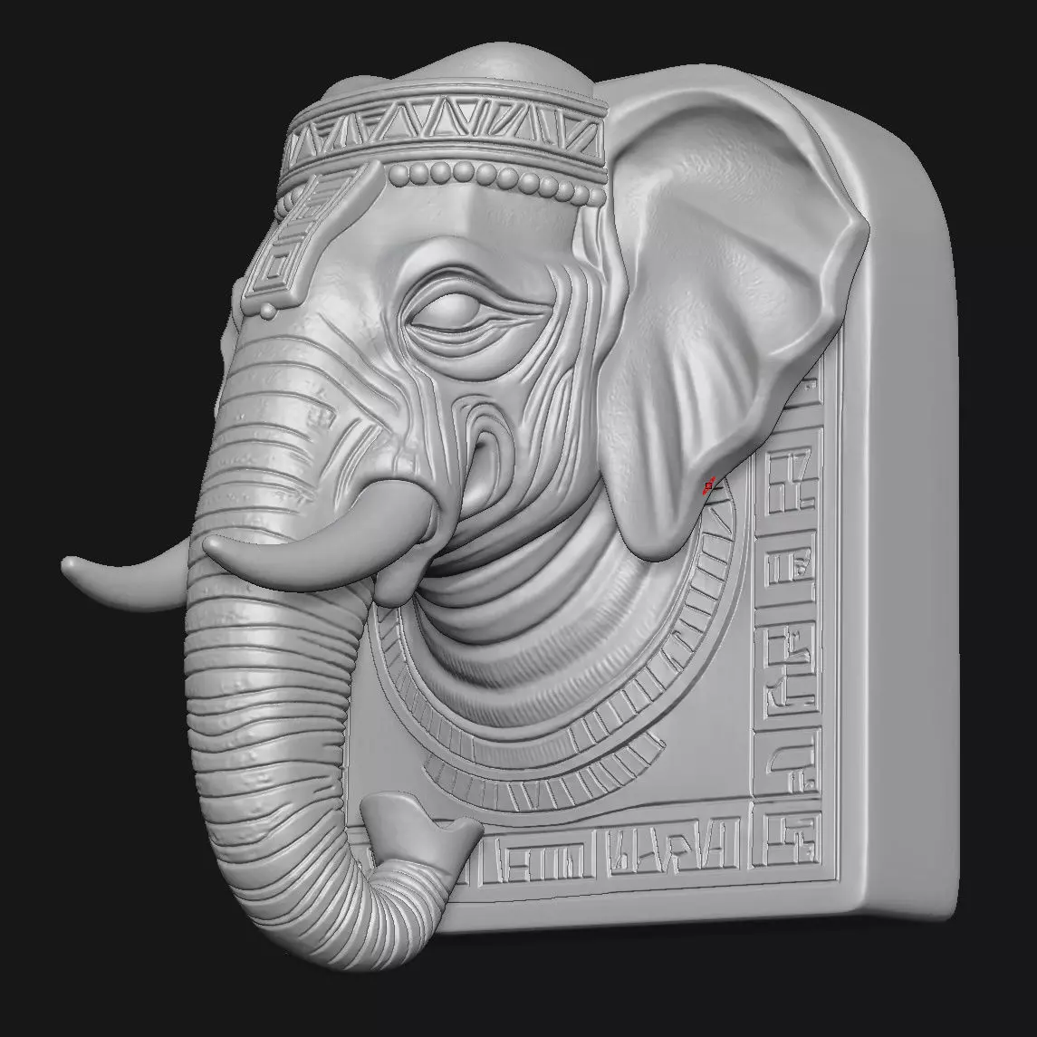 elephant 3D print model_1