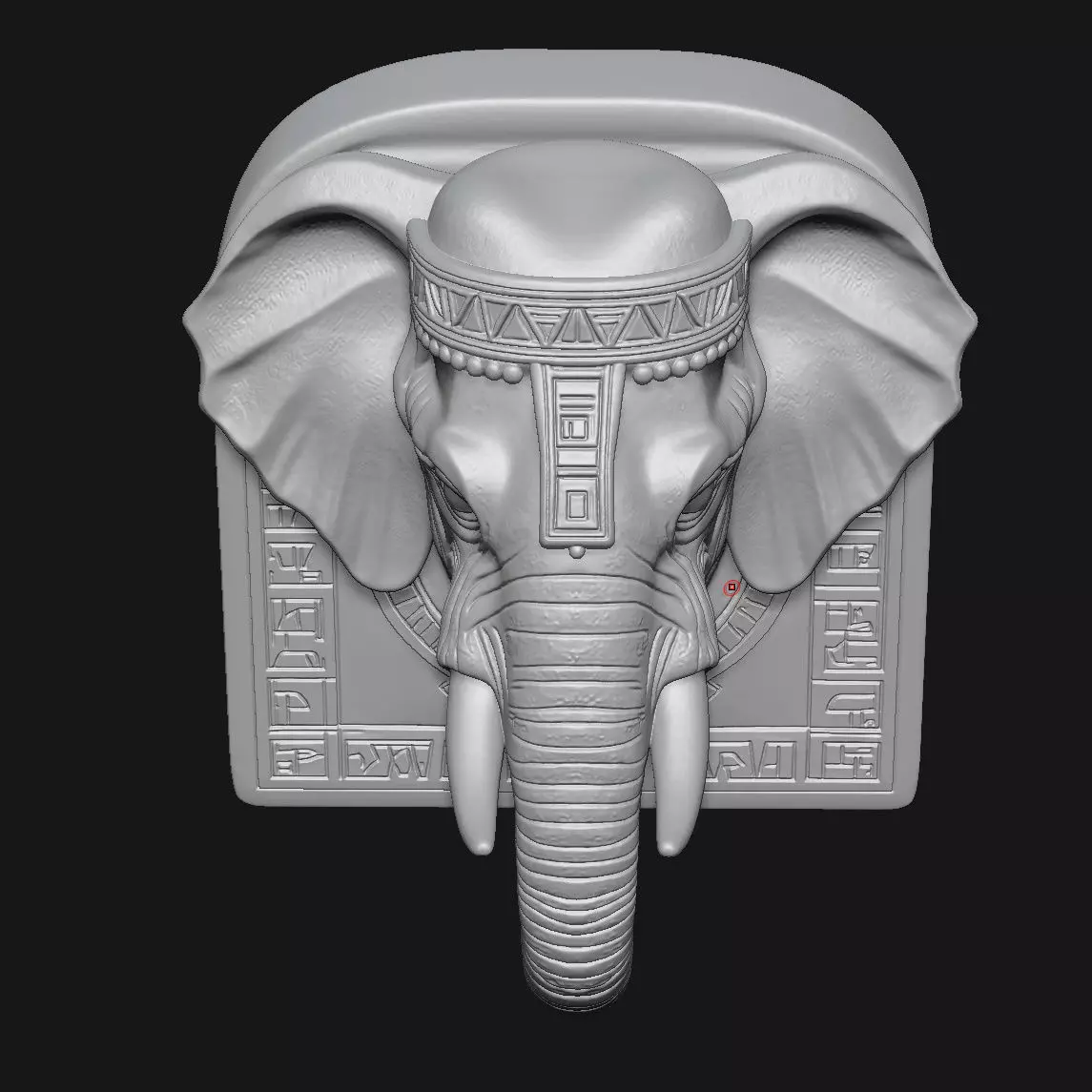 elephant 3D print model_3