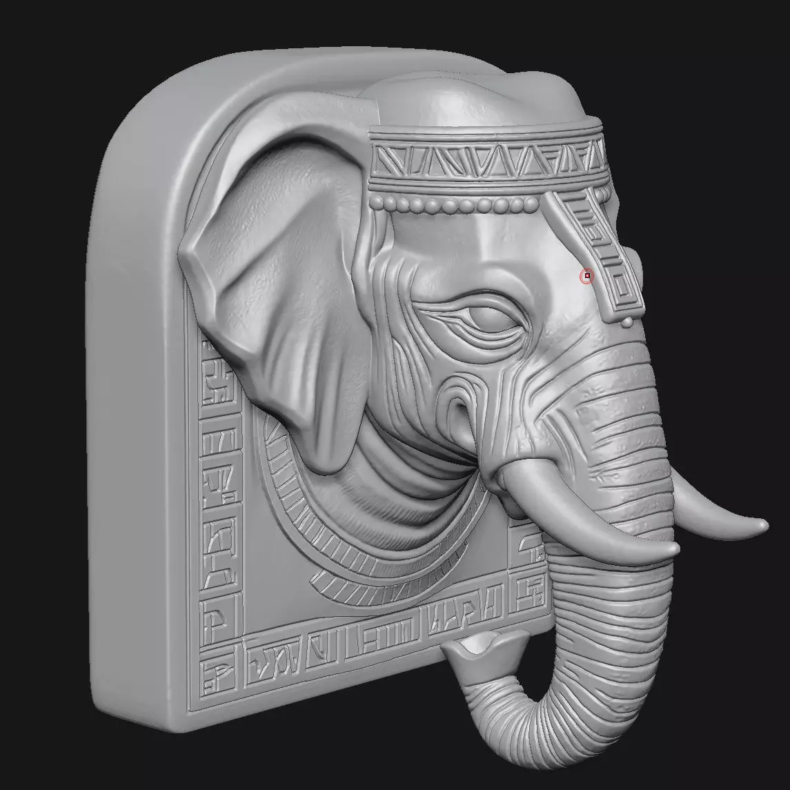 elephant 3D print model_2
