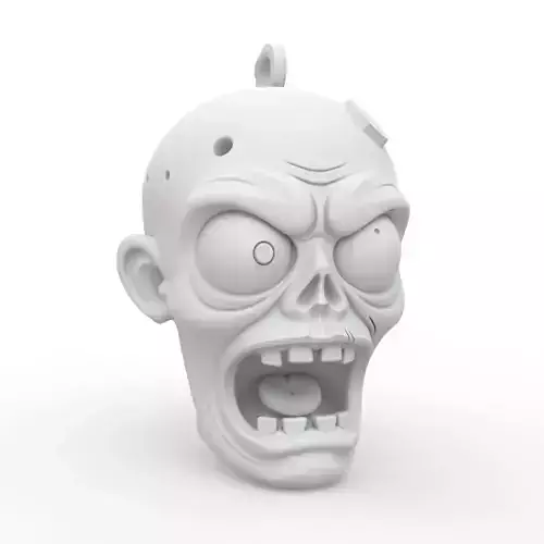 Zombie Keychain 3D Print Model