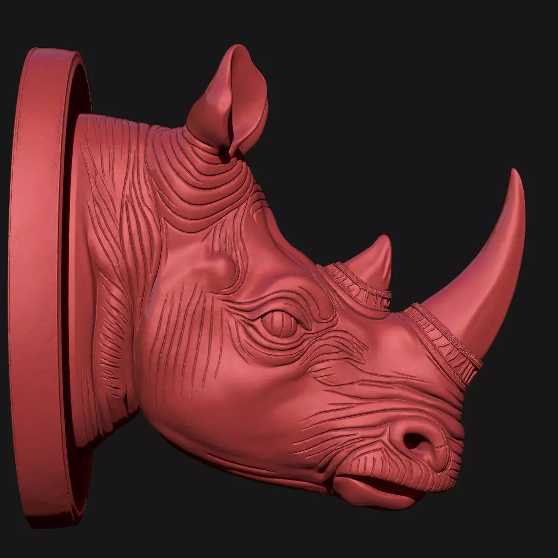 rhinoceros 3D print model_11