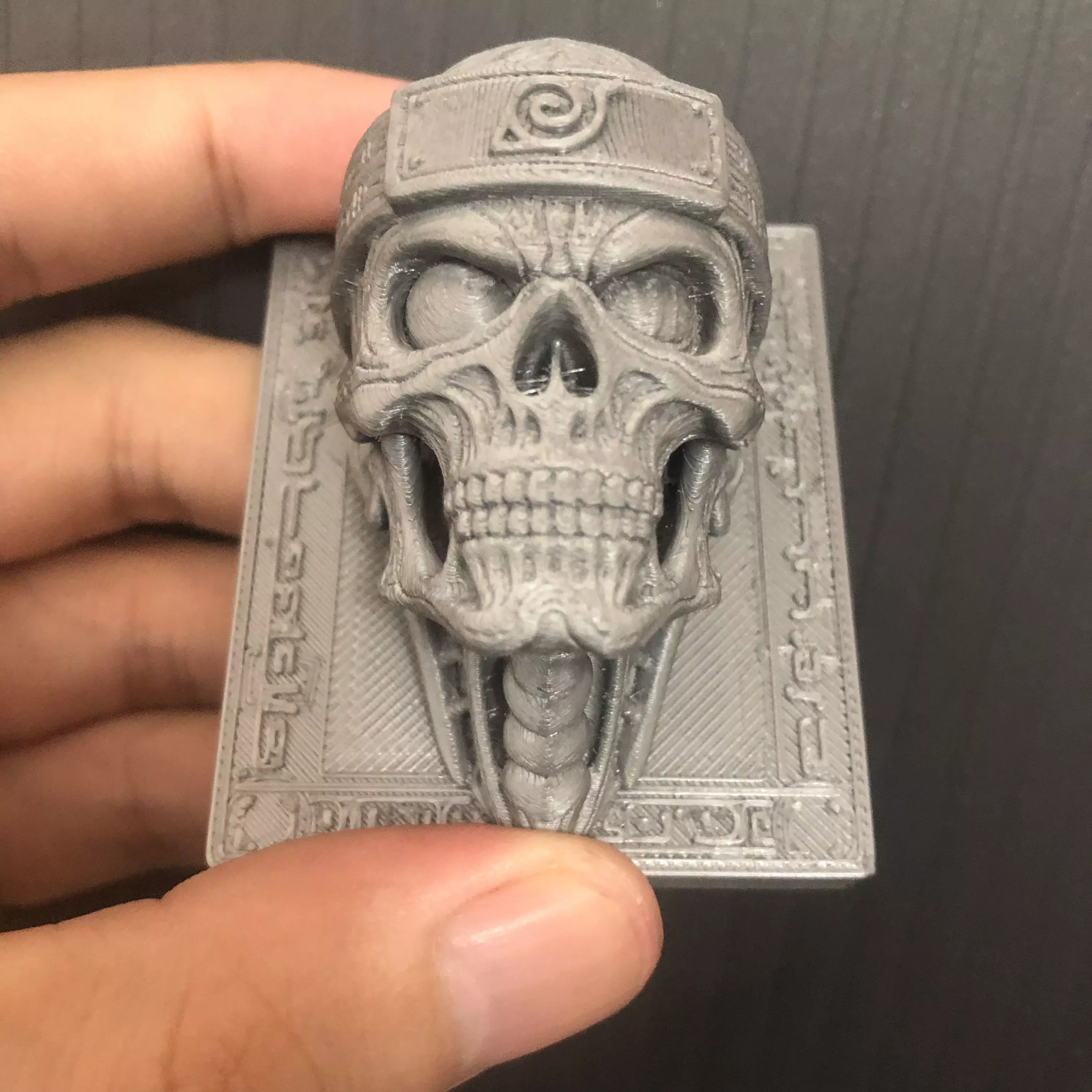 skull 3D print model_3