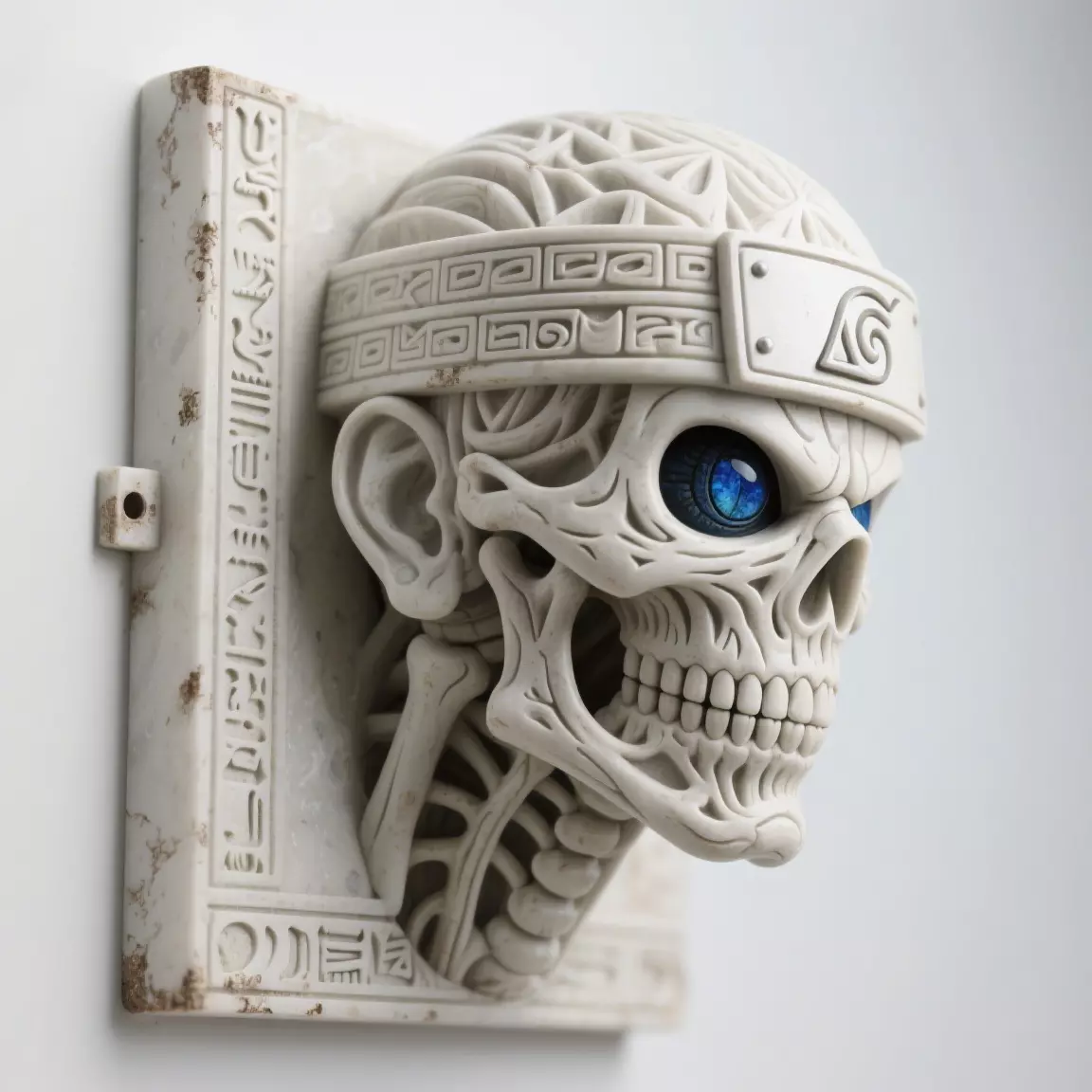 skull 3D print model_0