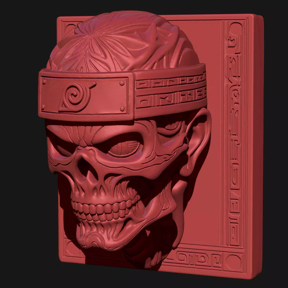 skull 3D print model_11