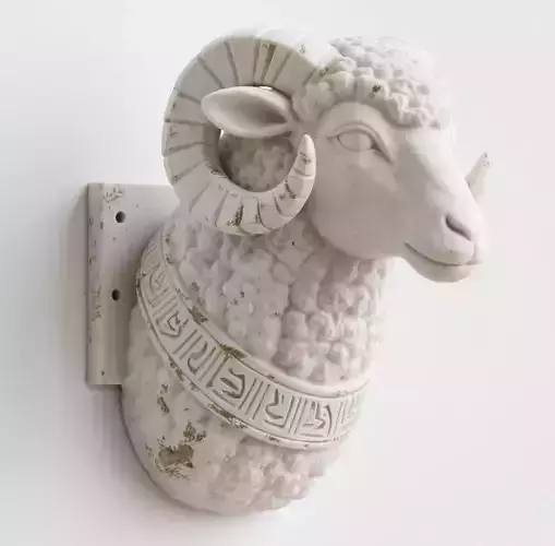 goat sculpture