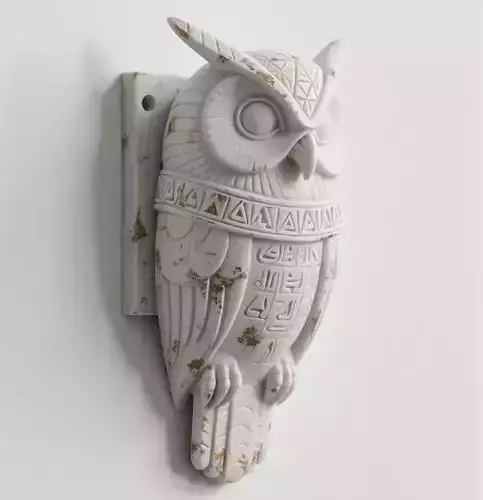 owl sculpture