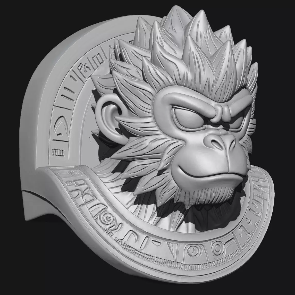 Monkey King 3D print model_6