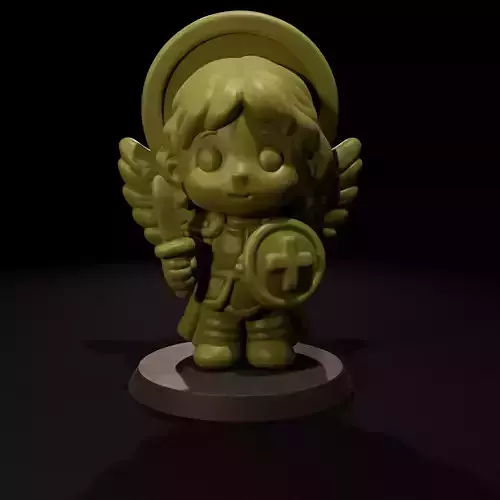 Archangel Michael Chibi  Arcangel Miguel Chibi 