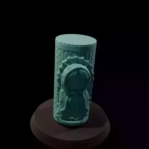 Virgin of Guadalupe Chibi   Virgen de Guadalupe Chibi 