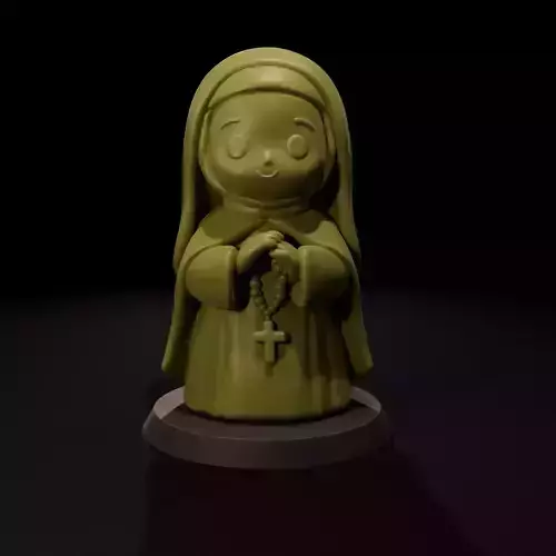 Nun Candle -Vela de Monja