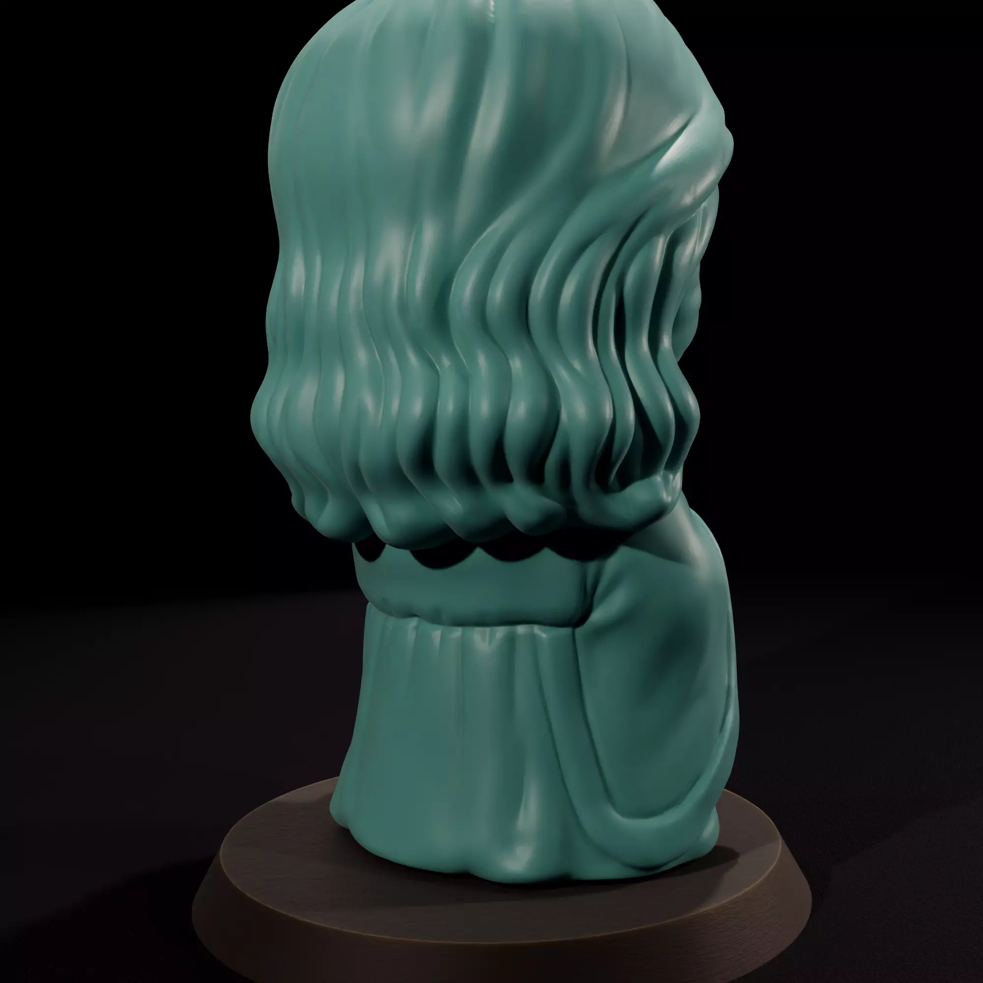 Sacred Heart candle - Vela del Sagrado Corazon 3D print model_2