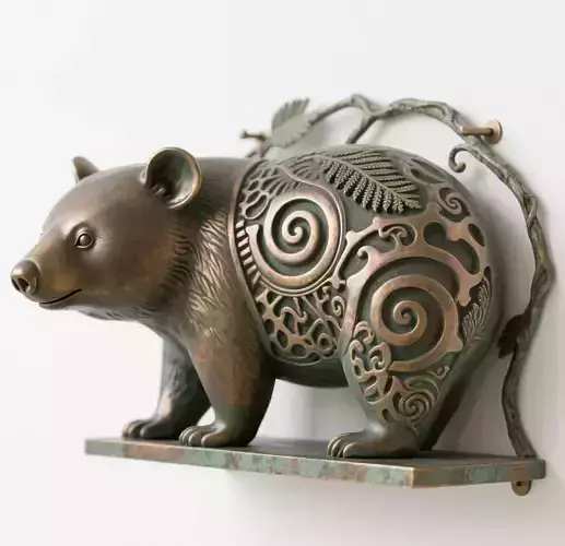 bear sculpture