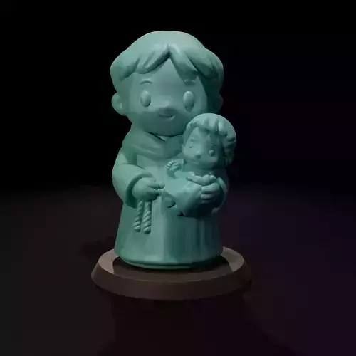 Candle of Saint Anthony of Padua - Vela de San Antonio de Padua