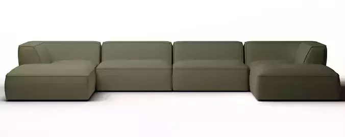 Angolare 6 Piece Sectional Sofa