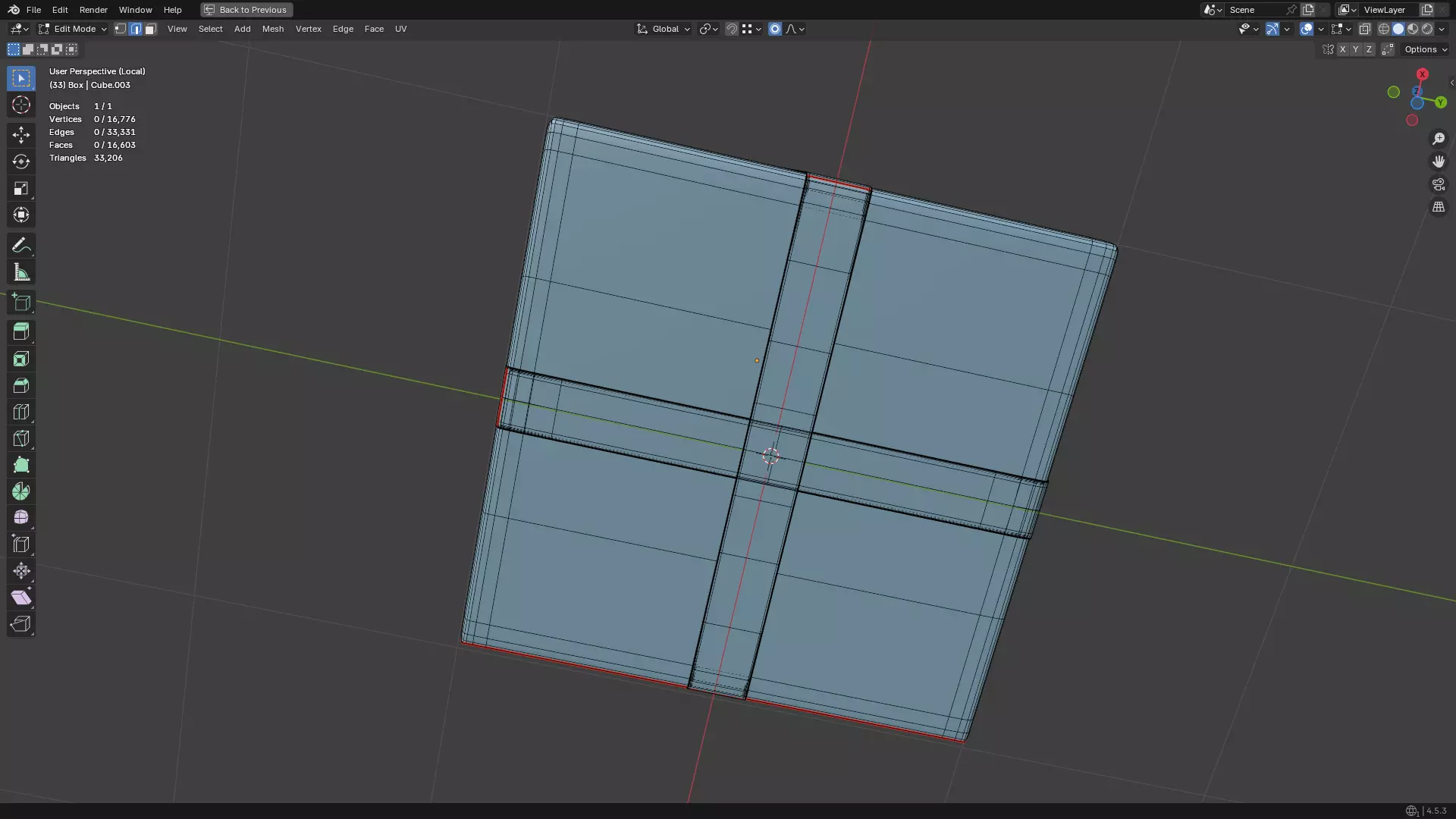 Christmas Present PBR White 01 3D model_35