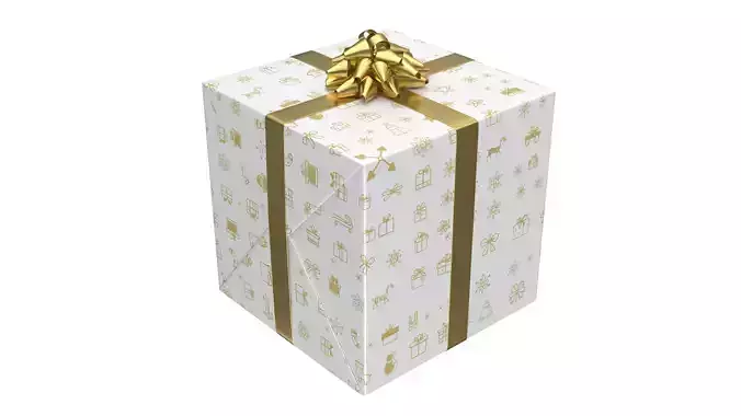 Christmas Present PBR White 01