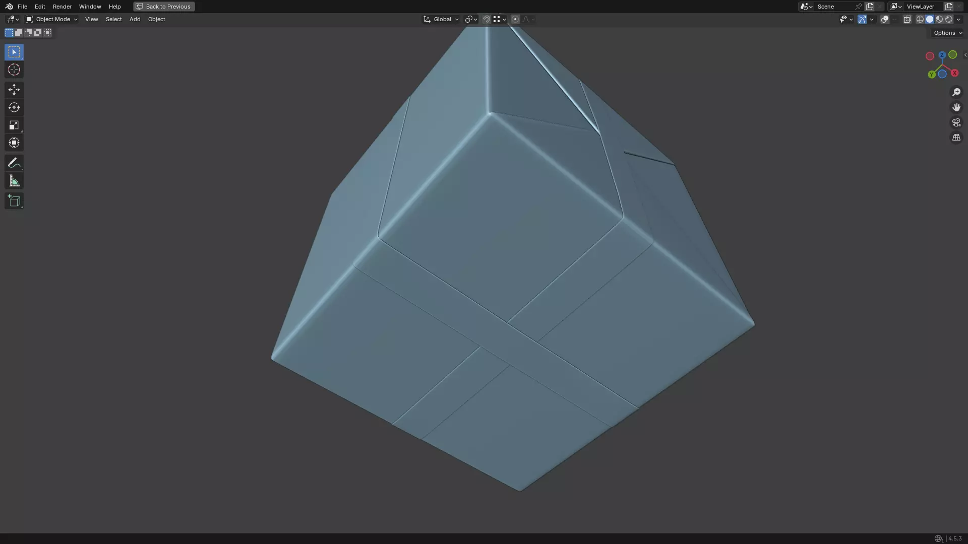 Christmas Present PBR White 01 3D model_49