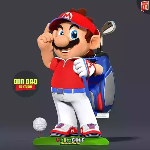 Mario Golf Fanart