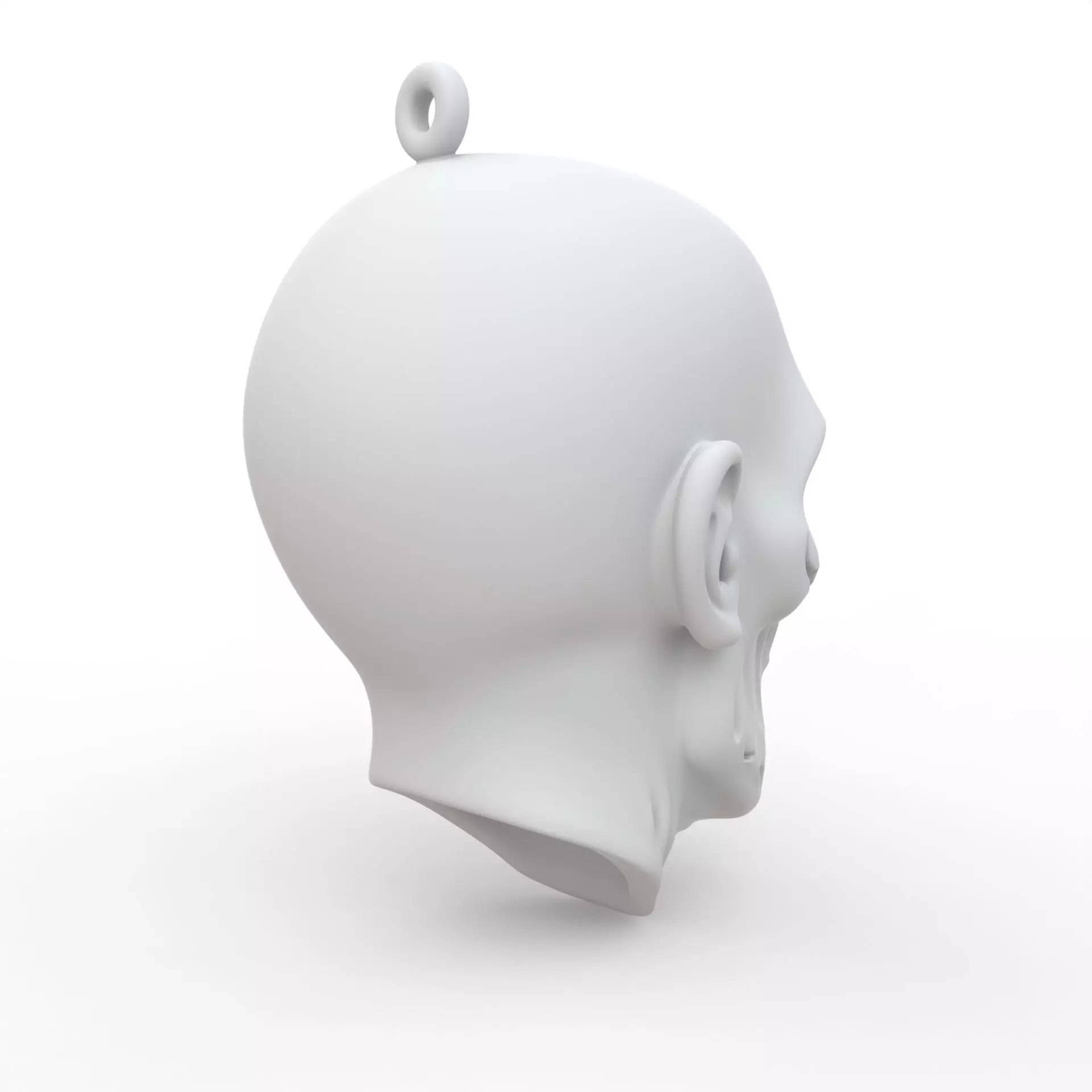 Zombie Keychain 3D Print Model 3D print model_4