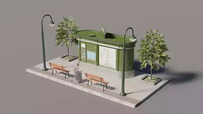 City Street Assets - MetroPoint Kiosk