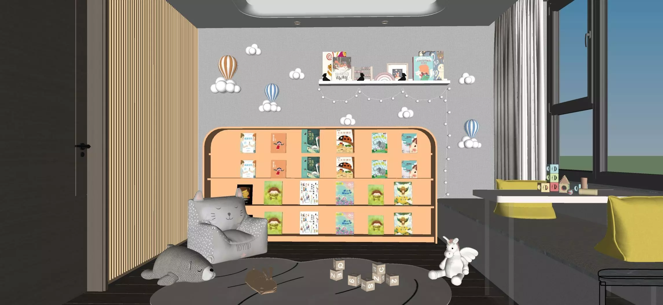 children s room 3D model_4