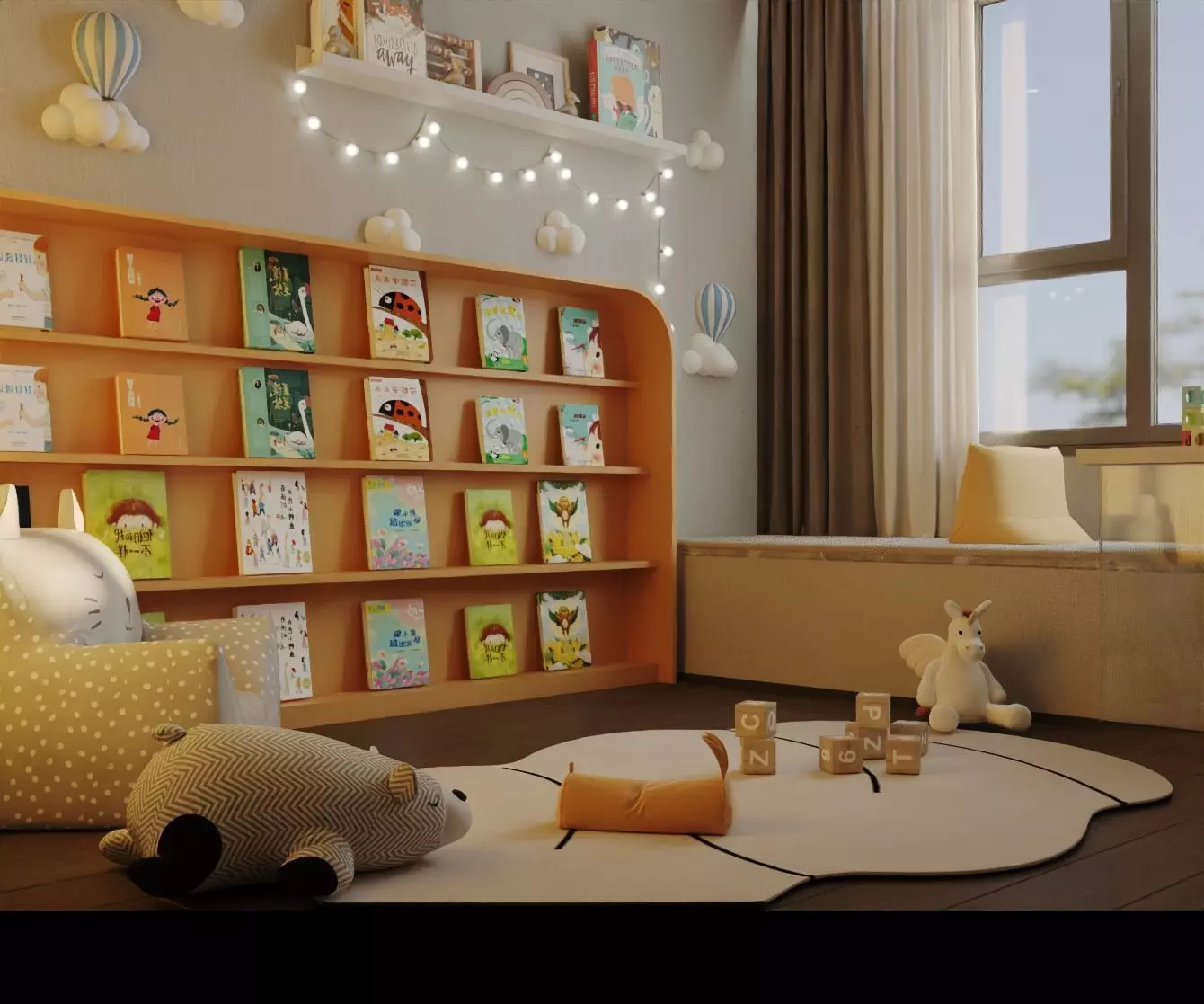 children s room 3D model_2