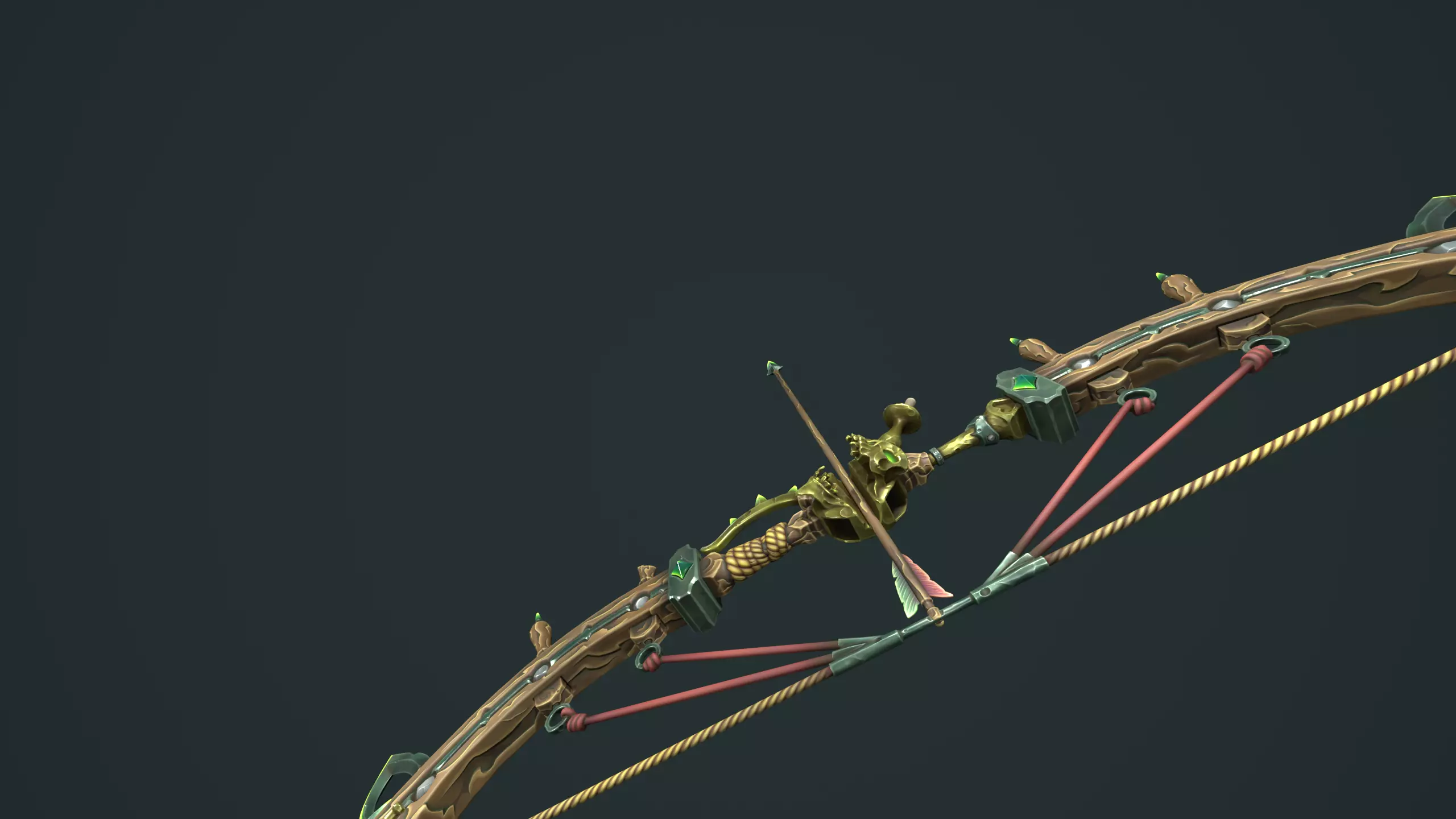 Pirate bow 3d print 3D print model_3