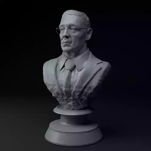 Gustavo Fring Breaking Bad Premium 3D Bust STL