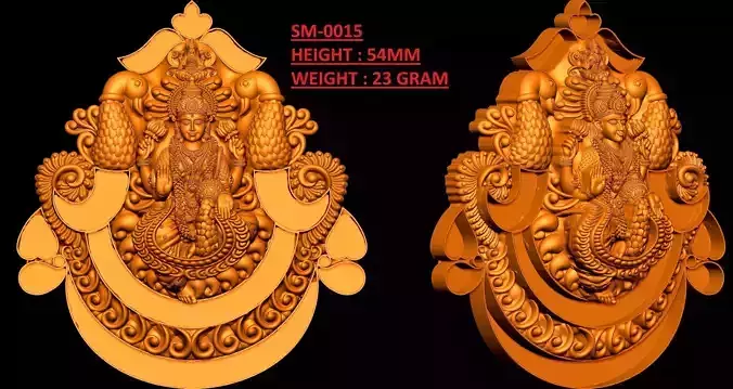 Laxmi pendant 