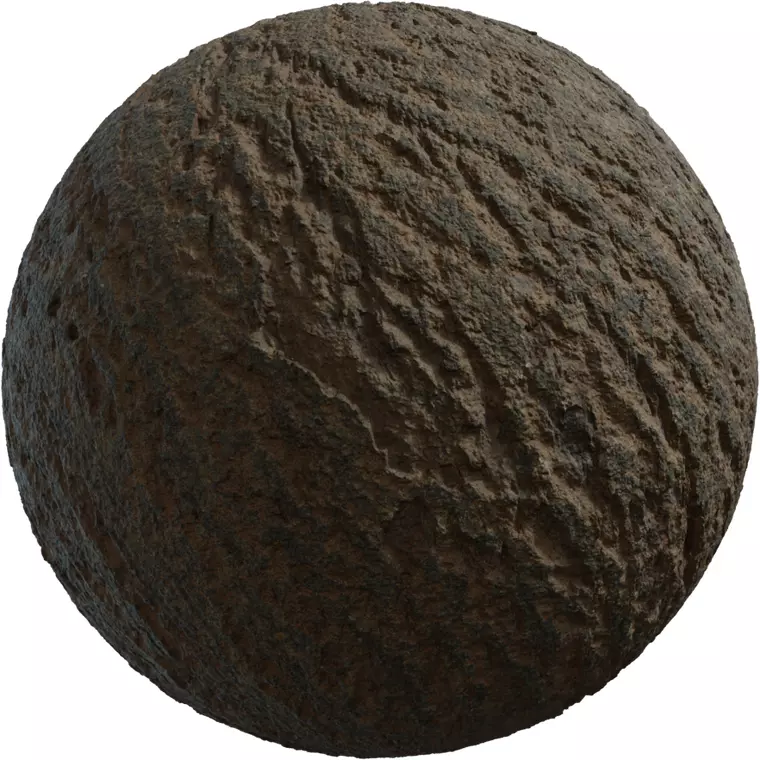 Rough Eroded Sandstone PBR Texture Texture_0