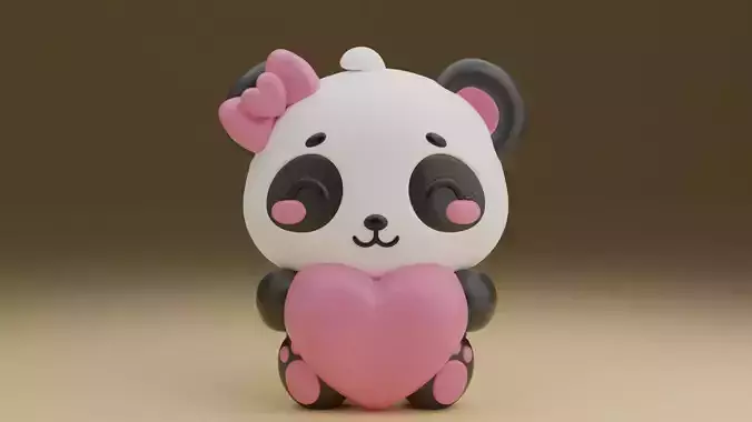 Valentine panda 17