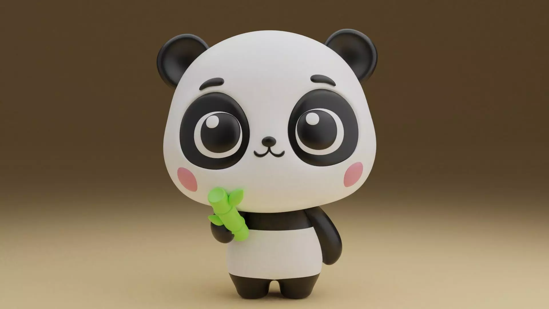 panda 13 3D print model_0