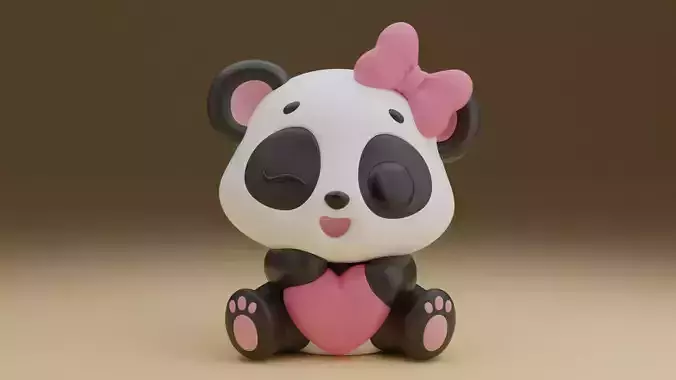 Valentine panda 12