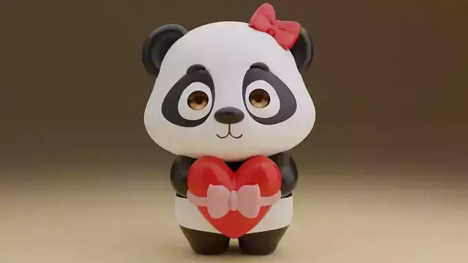 Valentine panda 10