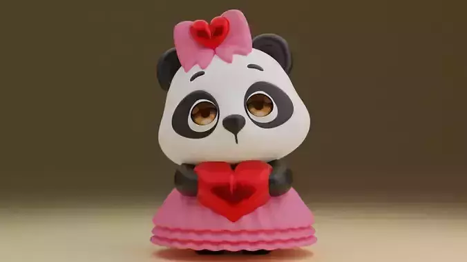 Valentine panda 09