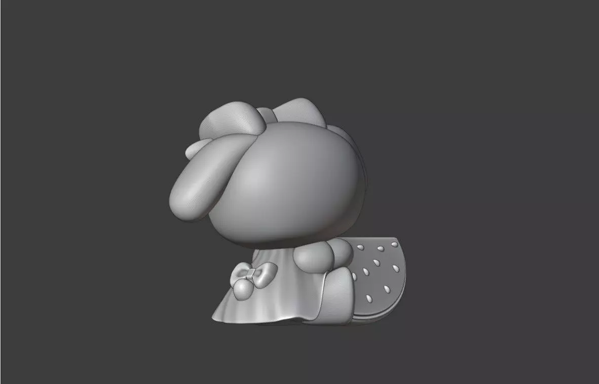 Summer sanrio my melody 11 3D print model_6