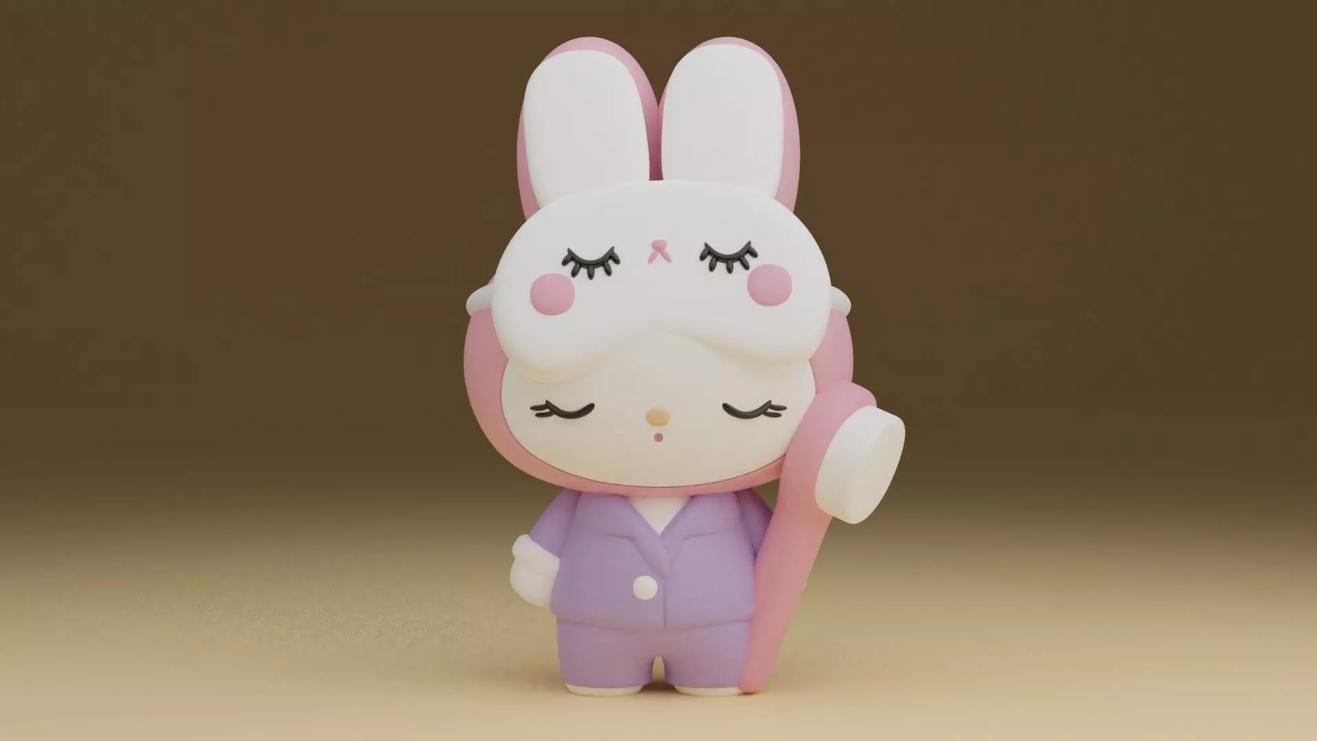 Sanrio my melody 09 3D print model_0