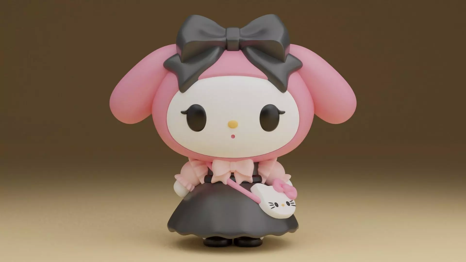Sanrio my melody 08 3D print model