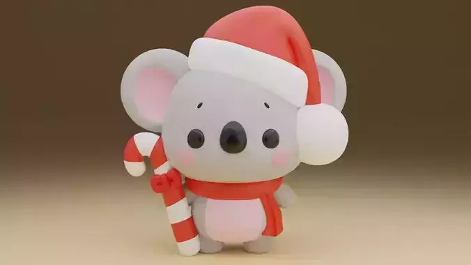 Christmas koala 02