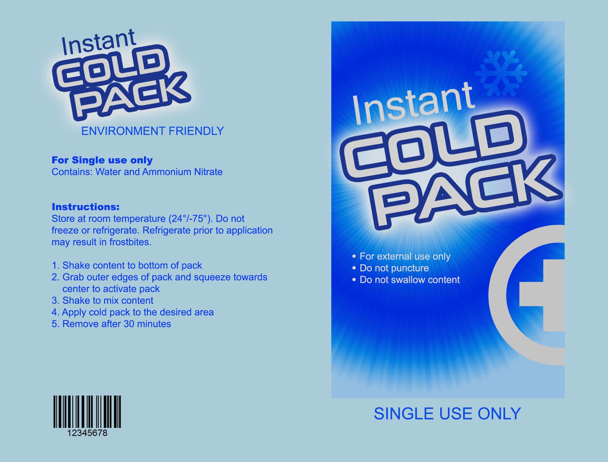Cold Hot Packs Game Ready Low-poly 3D model_3