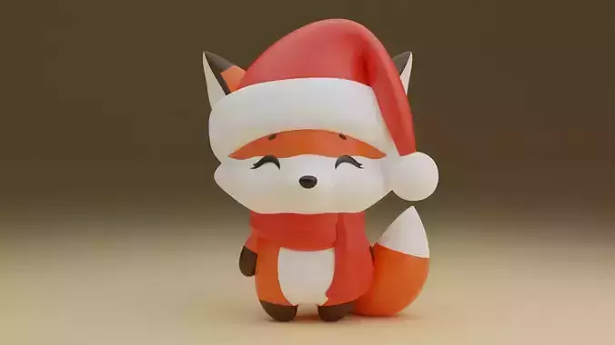Christmas fox 05