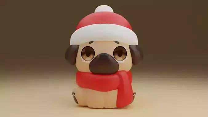 Christmas dog 02
