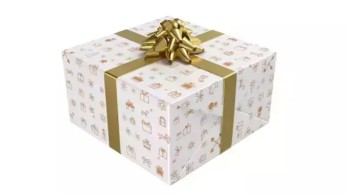 Christmas Present PBR White 03