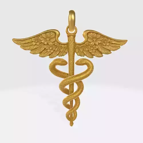 Caduceus Pendant 1