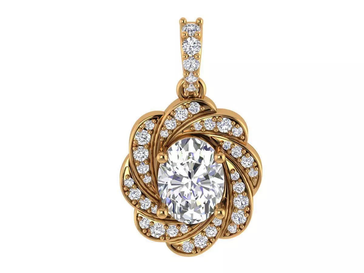 Antiq Pendnat 3D print model_6