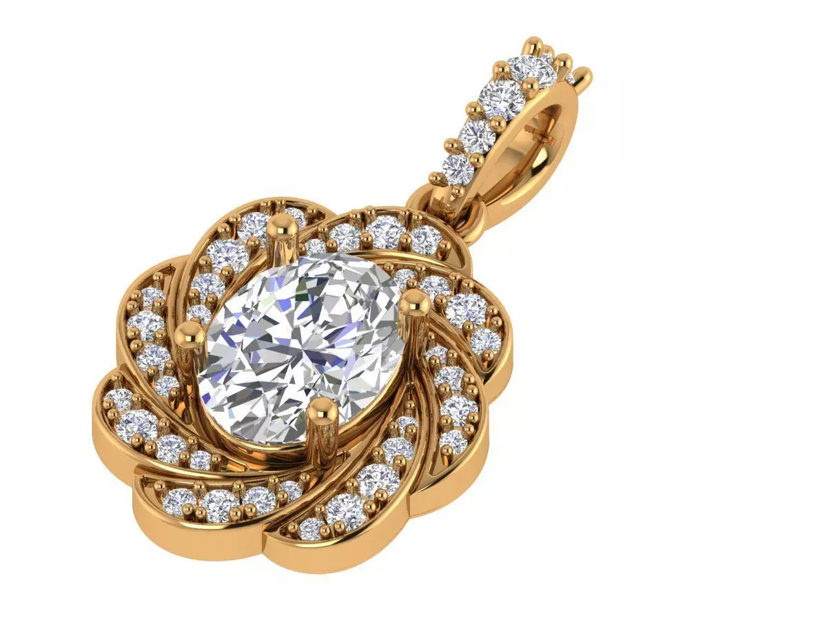 Antiq Pendnat 3D print model_1