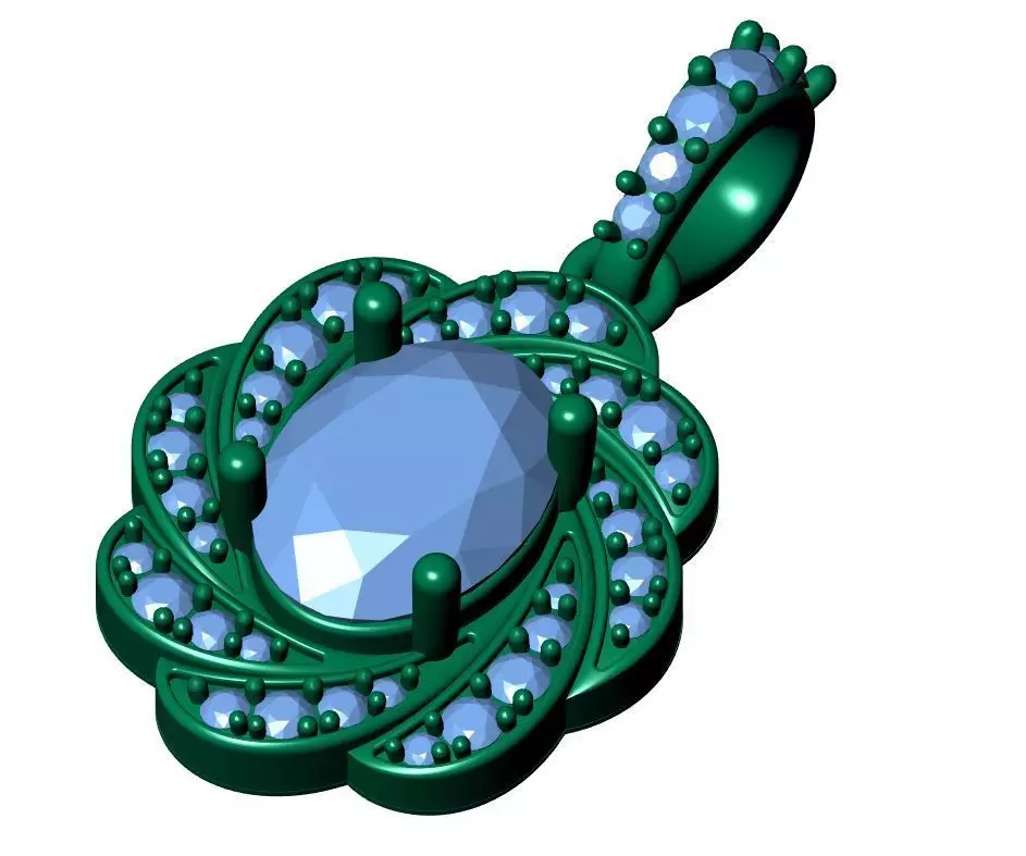 Antiq Pendnat 3D print model_7