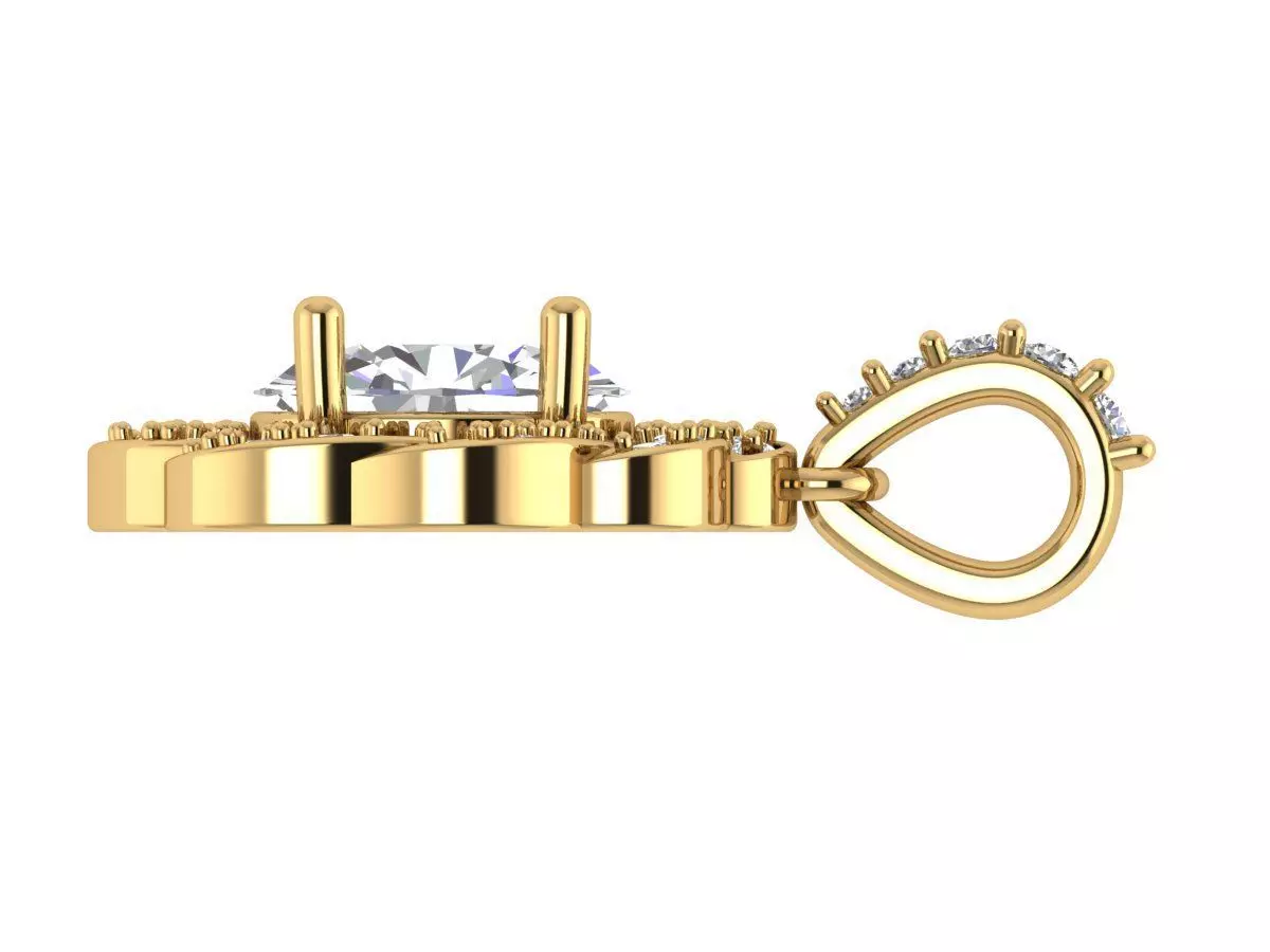 Antiq Pendnat 3D print model_2