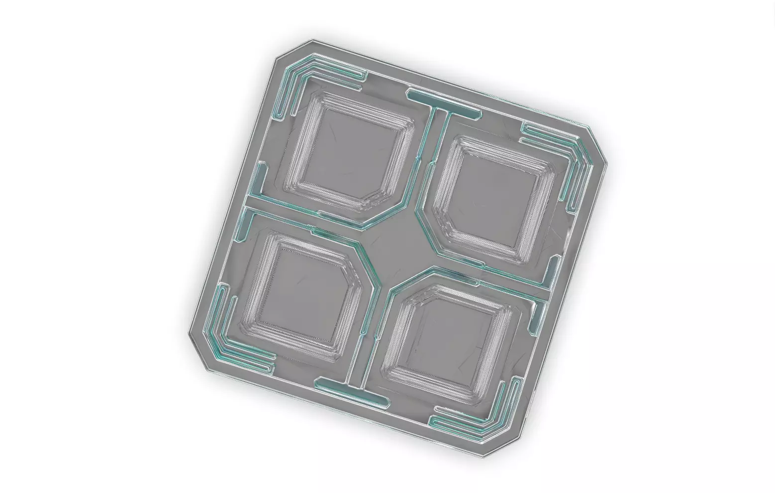 Sci-Fi Lab Kit Low-poly 3D model_9